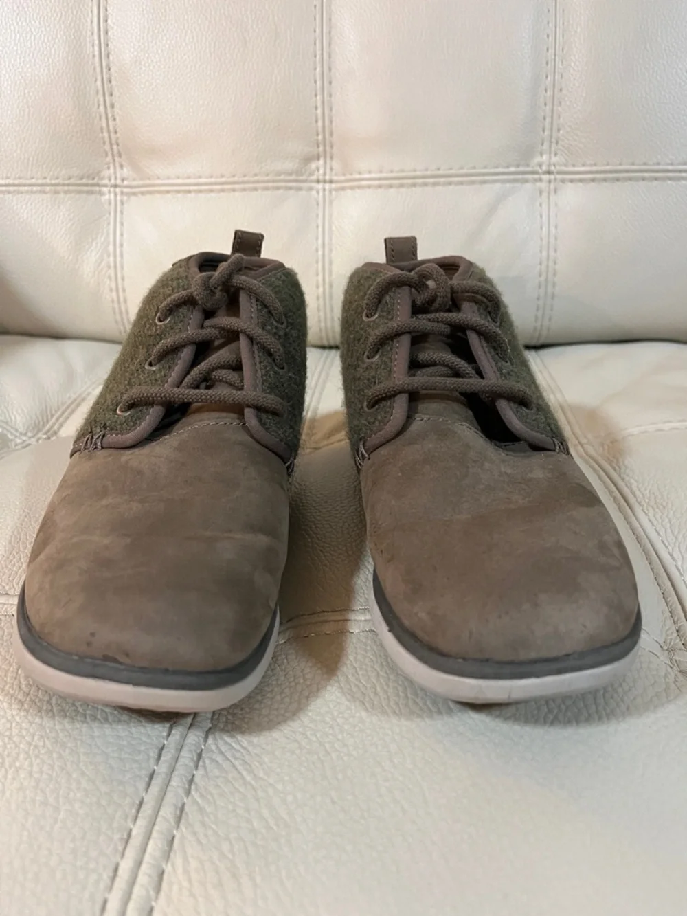 Merrell Olive Green and Brown Chukka Boots Size 8